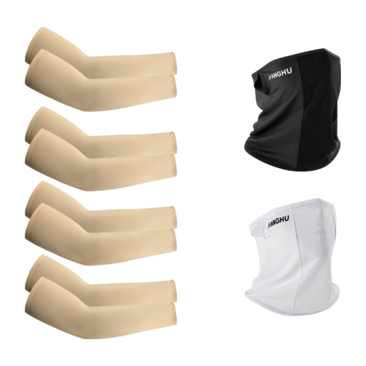 에어코브 남녀공용 자외선 UV 차단 기능성 팔토시 목토시, 6개, 누드베이지 19,700원