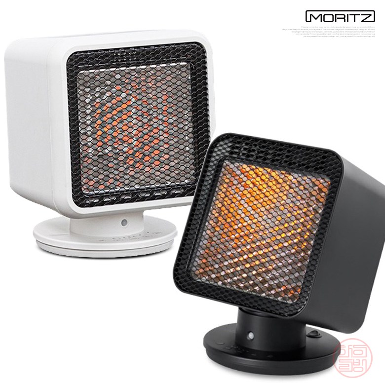 모리츠 스퀘어 리플렉트 에코 히터 MEH-ECO808BL 블랙 MEH-ECO400WH 화이트 소형 전기 히터 난로 발 스토브 118,000원