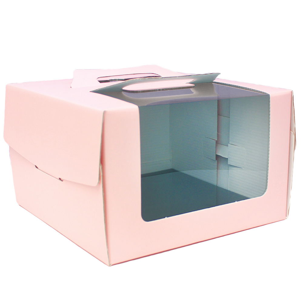 제이팩토리 투명창 케이크 상자 케익박스 2호 하판별도구매, 25개 44,000원