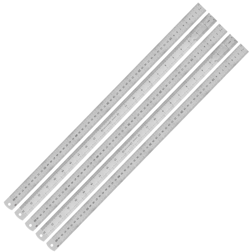 600mm 스텐 직자 철자 스틸자 A타입 60cm  - 두께 0.7mm 9,500원