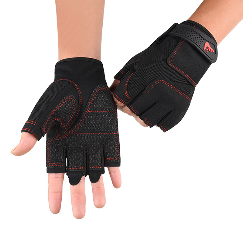 투바이젠 자전거 라이딩 장갑 등산 헬스 반장갑, 1세트, 블랙 12,900원