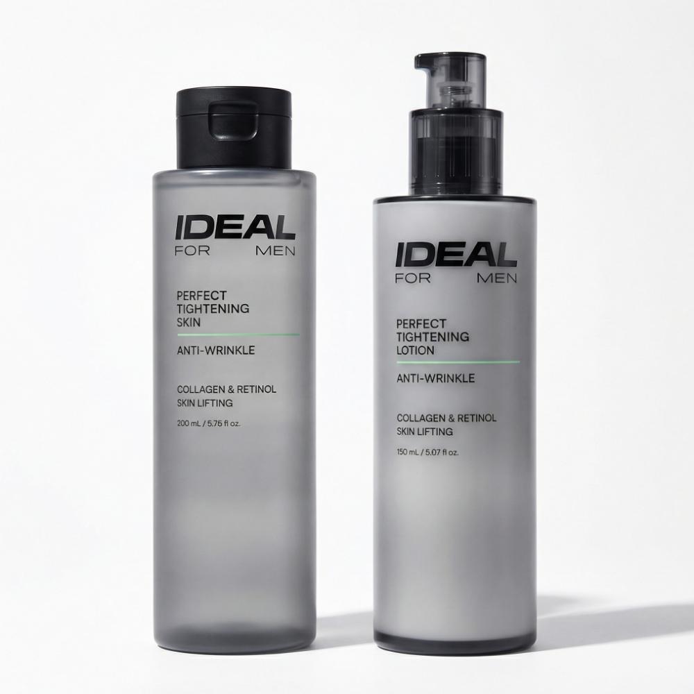 아이디얼포맨 퍼펙트 탄력 스킨케어 기프트 2종 세트 (스킨 200mL + 로션 150mL) 350ml 남자 남성 기초  화장품 97,400원
