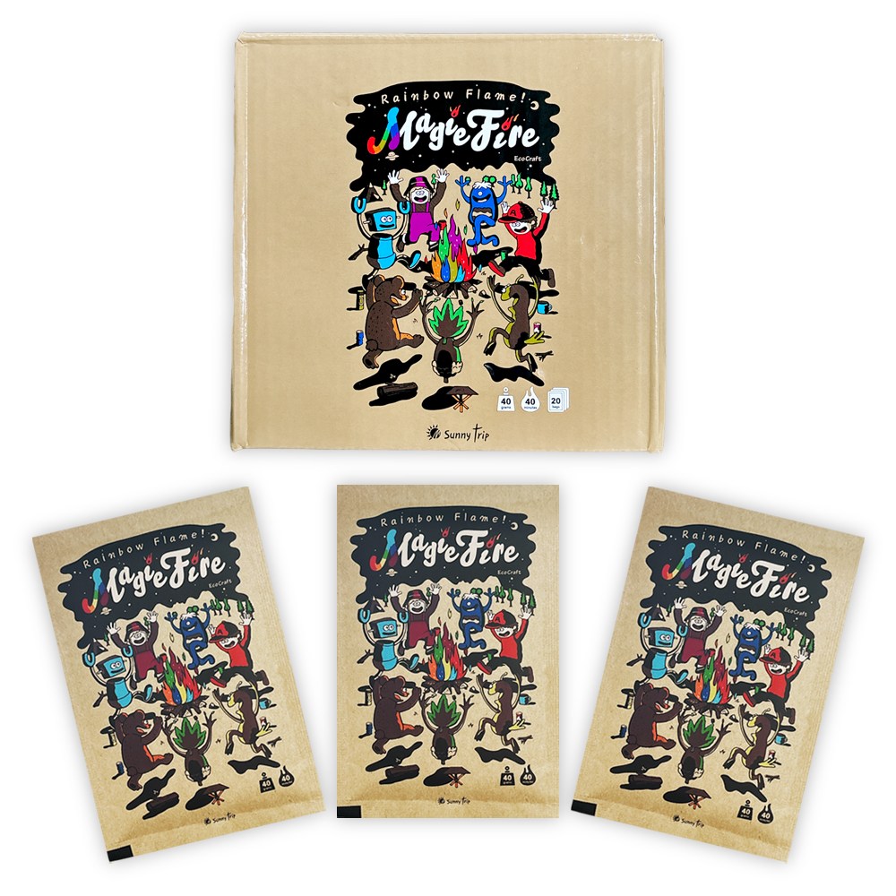 써니트립 매직파이어 오로라 불멍 가루 40g, 100개 59,900원