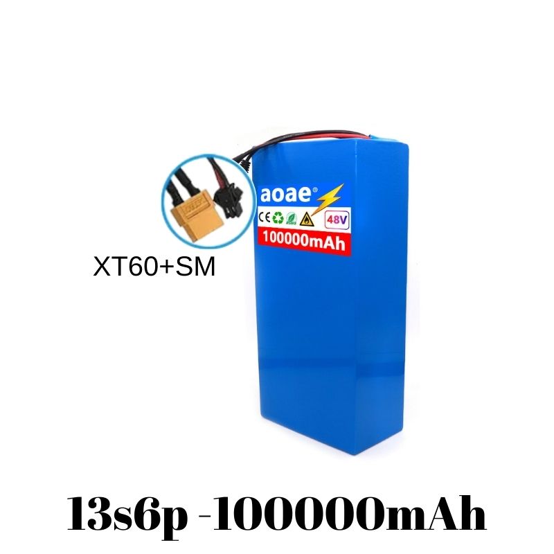 New100% 오리지널 48V 13s6p 리튬 배터리 팩 250W-2000W Citycoco 전동 스쿠터 내장 50A BMS 99,020원