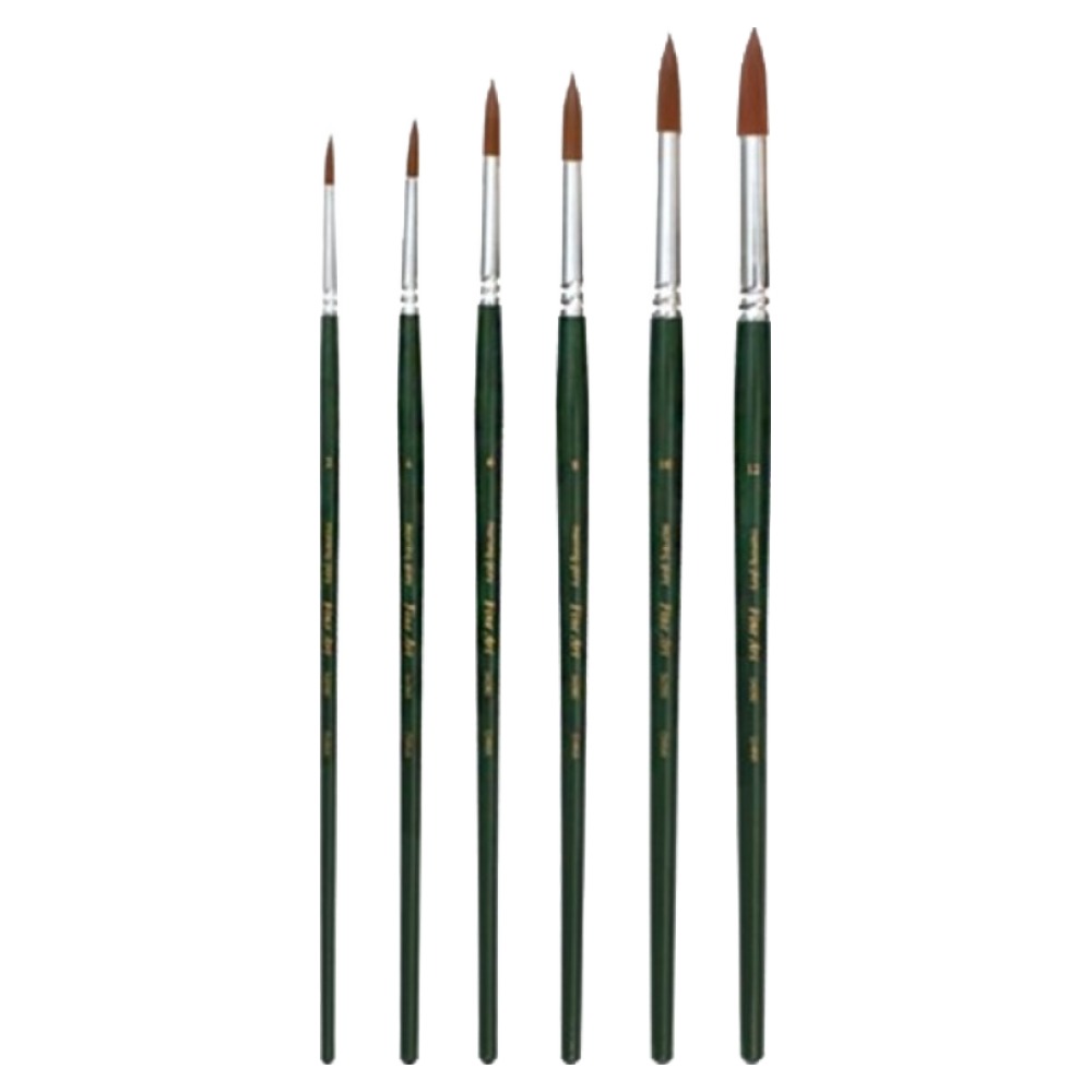 모닝글로리 8000 파인아트 수채화붓 6종 세트 5,930원