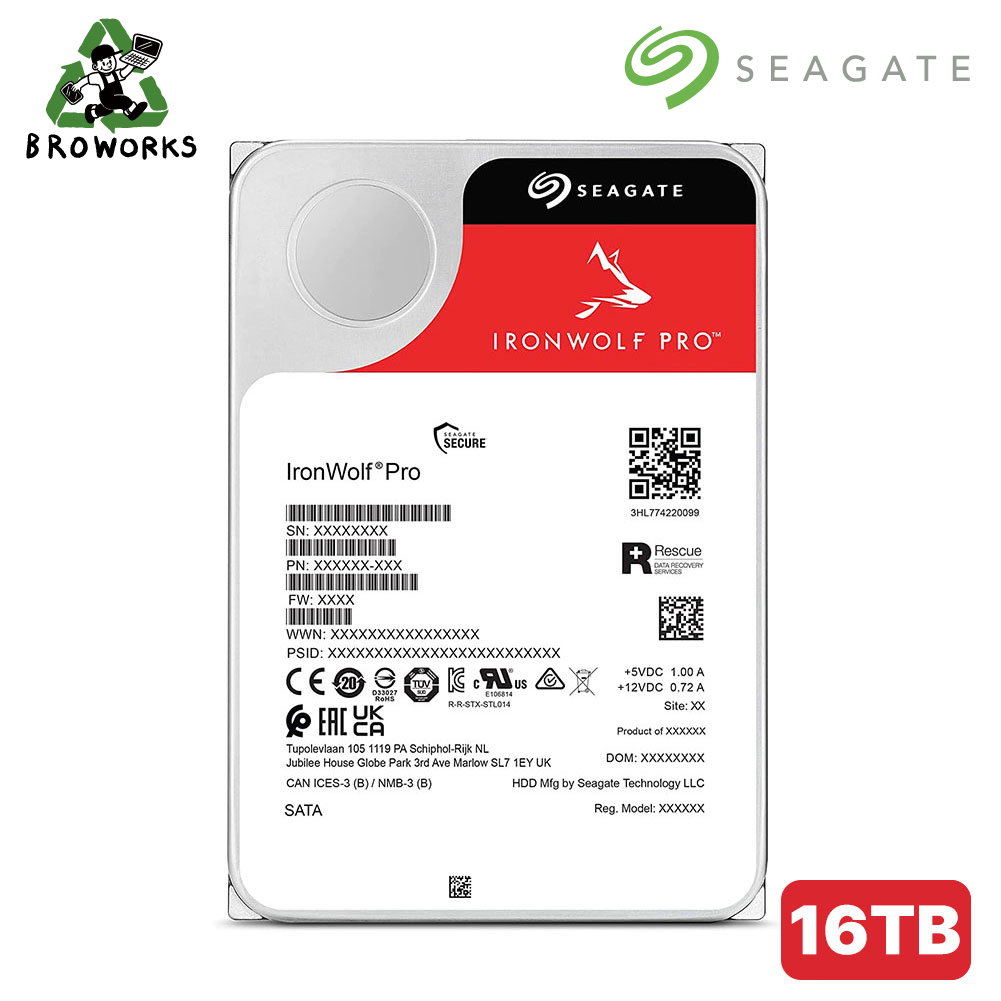 씨게이트 아이언울프 프로 하드디스크 16TB HDD ST16000NT001 나스 NAS 1,149,000원