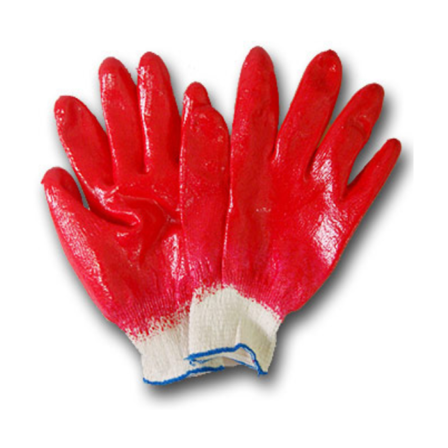 [빛고을] 국산 완코팅 실코팅 장갑 홍학 13G 50개 완전 작업용 낱개포장 38,000원