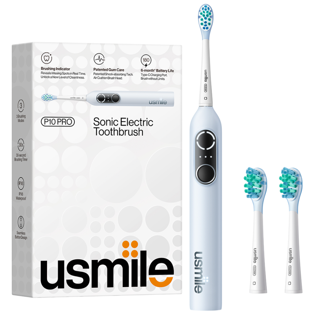 유스마일 AI 스마트링 클린케어 음파 전동칫솔 P10 PRO, 1개, 블루, P10PRO 96,200원