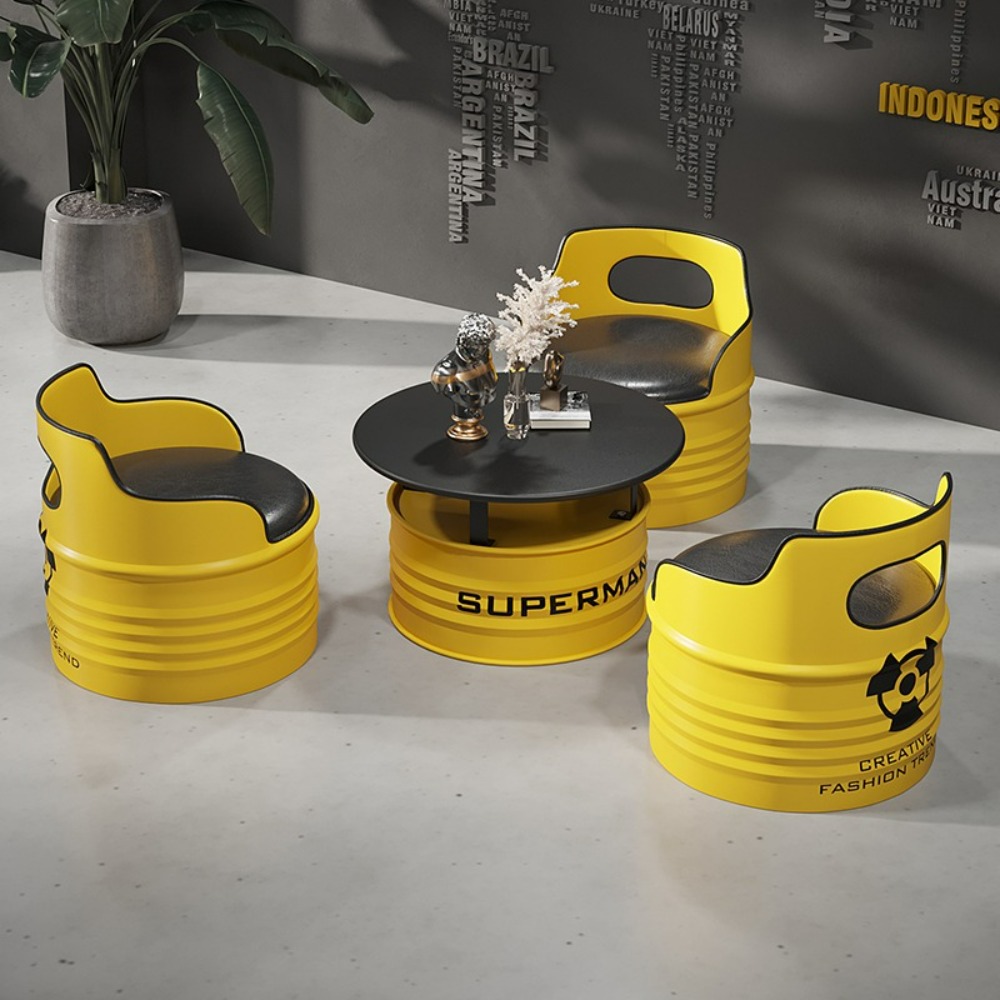 레네토 드럼통 빈티지 카페테이블 인테리어 테이블 의자 주문제작 553,500원