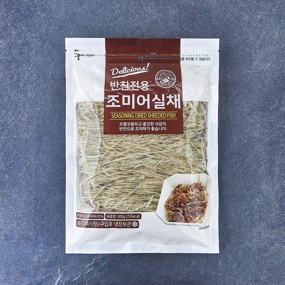 해맑은푸드 반찬전용 조미 어실채, 1개, 300g 9,990원