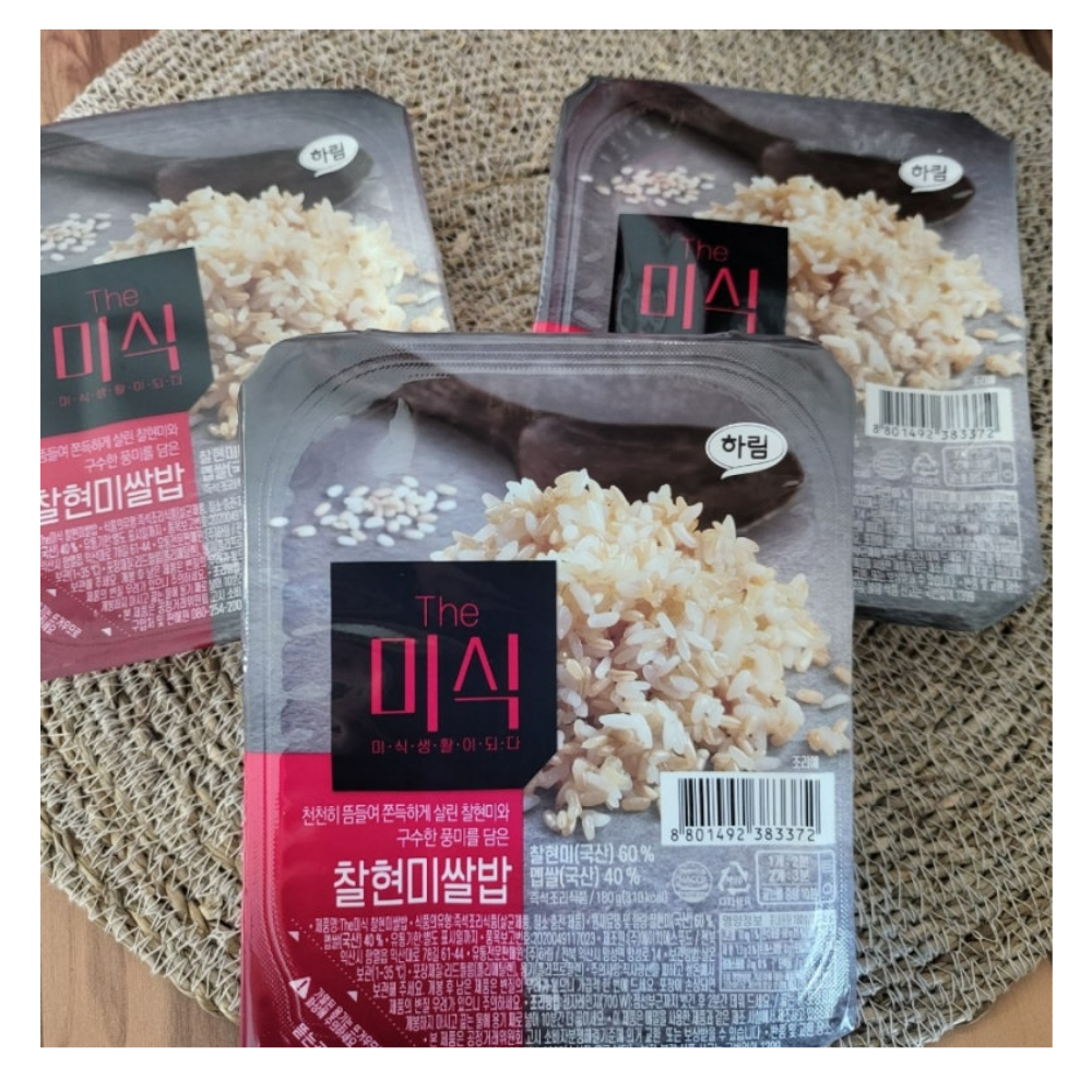 The미식 찰현미쌀밥 180g x 24개 59,900원