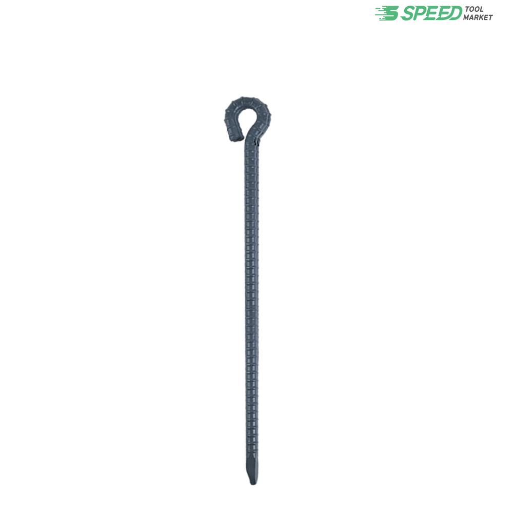 칼라 고리 쇠말뚝 60cm 16mm (회색) 주문제작 텐트팩 10,900원