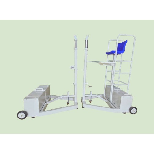 월드스포츠산업 배구지주 베벨기어 이동식 심판대부착 WDB-1212 3,003,000원