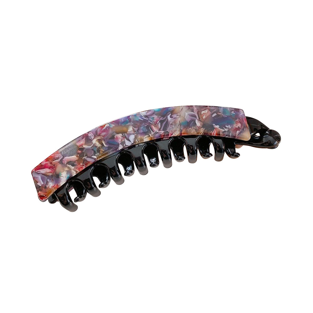 수스다 바나나 클립 헤어핀 마블 패턴 집게핀 6,470원