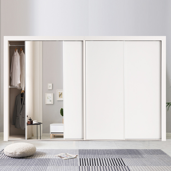 국내제작 자체배송 키높이 무광 클래시 슬라이딩옷장 3240mm  이불장 양복장 옷장 드레스룸 649,900원