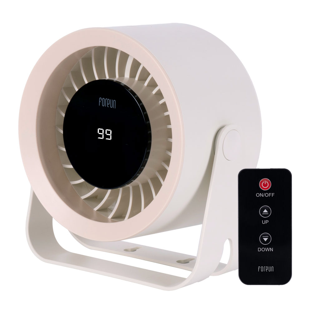 포른 무선 탁상용 선풍기, 아이보리 36,800원