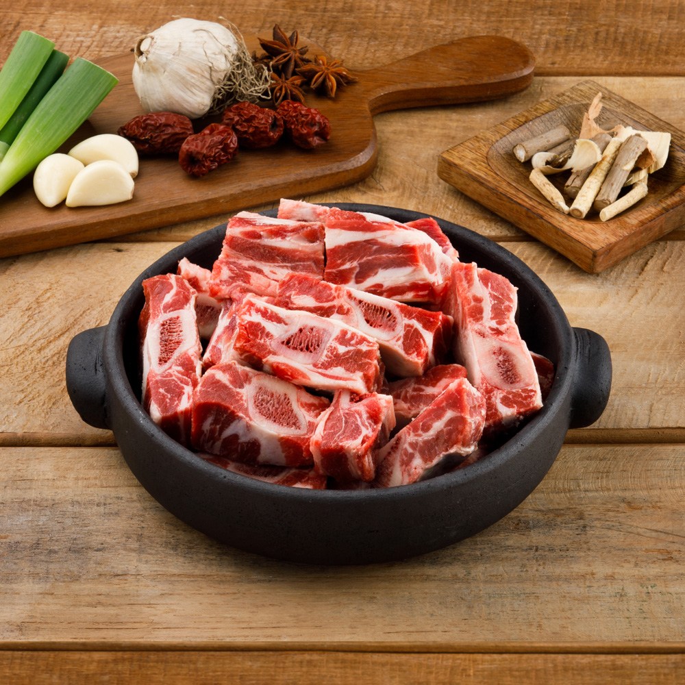 [미트포테이블] 6,7,8번 갈비탕용 꽃갈비 소갈비 2kg 탕갈비, 1개 32,900원