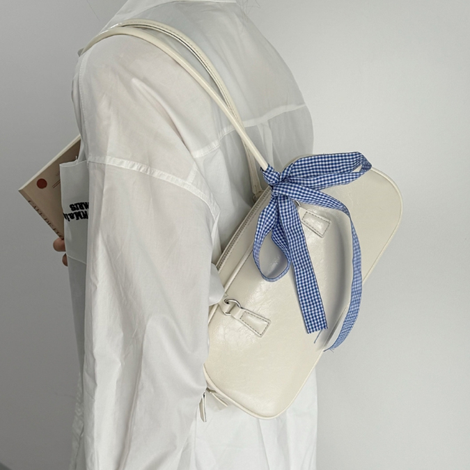 [Bahn,3컬러] 아토 바게트 롱핸들 레더 숄더백 17,900원