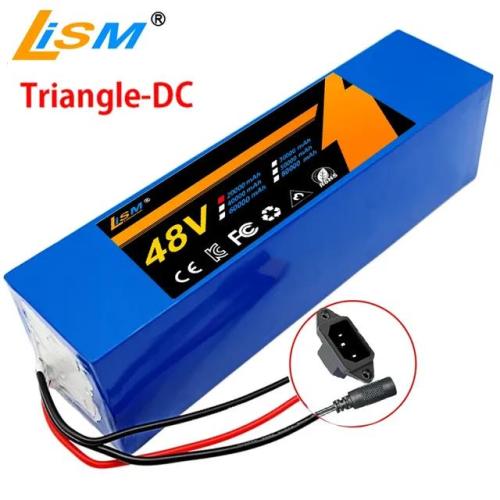 21700 리튬 배터리 팩 고출력 Ebike 배터리 전기 자전거 BMS 및 2A 충전기 13S3P 800-1000W 54.6V 48V 20ah 109,720원