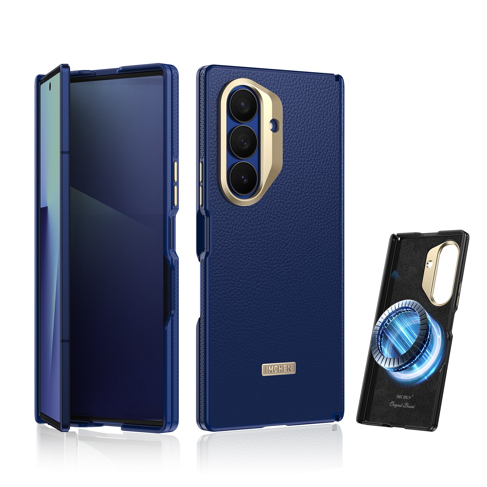 비즈니스 프리미엄 삼성 갤럭시 Z폴드7 케이스 중축 일체형 맥세이프 휴대폰 케이스 범퍼 힌지보호 풀커버 49,900원