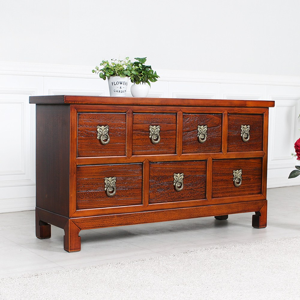 다한수제고가구 원목 2단 7서랍장 엔틱, 단일 색상 443,000원