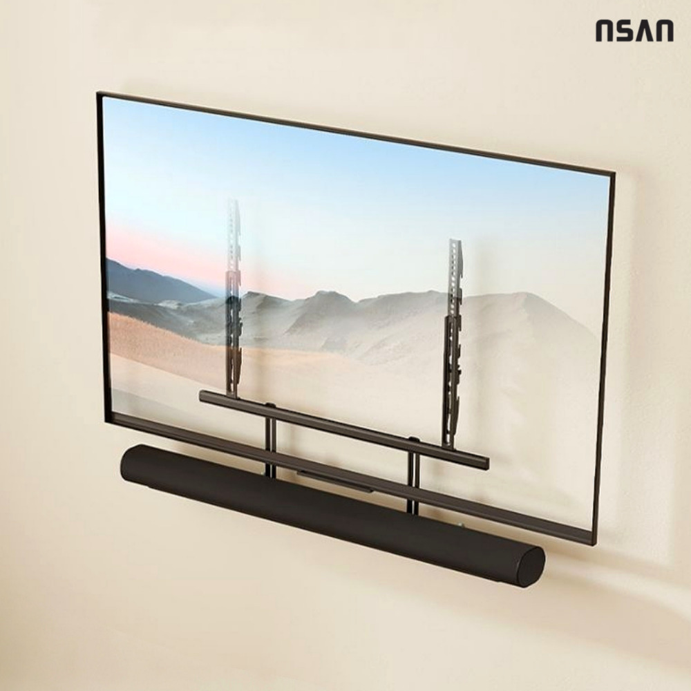 엔산 슬림 사운드바 브라켓 스피커 VESA 홀 거치대 벽걸이 고정 선반 무타공 +SB-700 39,600원