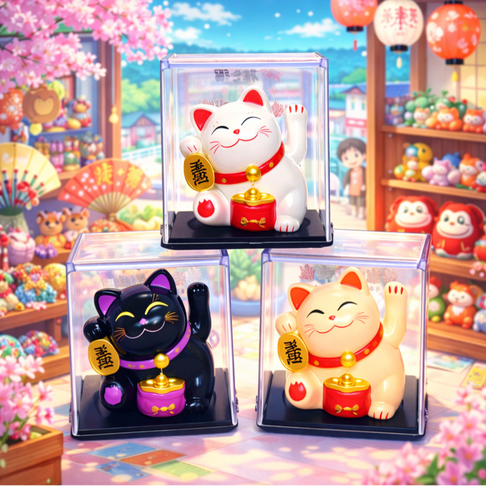 AEGEN 손흔드는 마네키네코 노호혼 일본 복고양이 행운 재물 인테리어 14,500원
