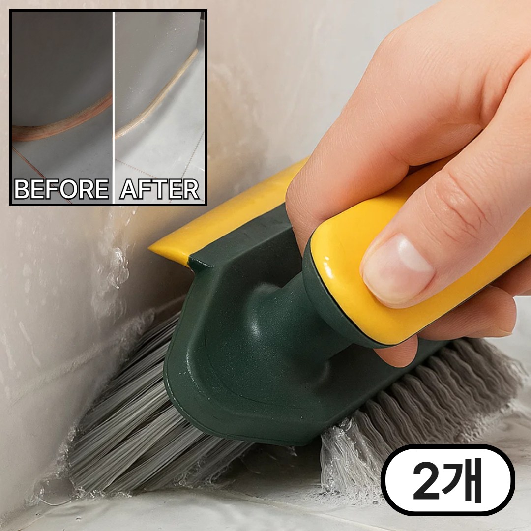 에이트몰 바로쓱싹 틈새 브러쉬 청소솔, 2개, 그린 8,000원