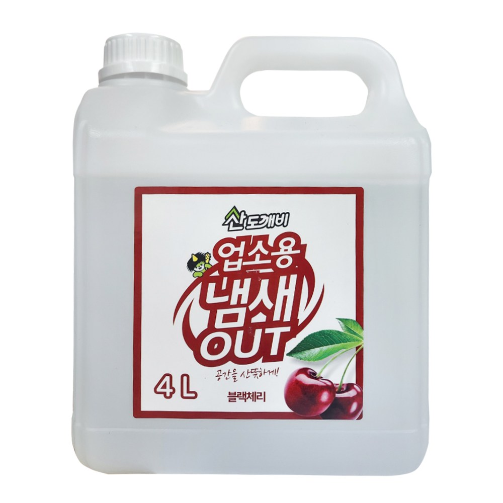 산도깨비 업소용 냄새아웃 탈취제 실내용 4000ml 7,960원