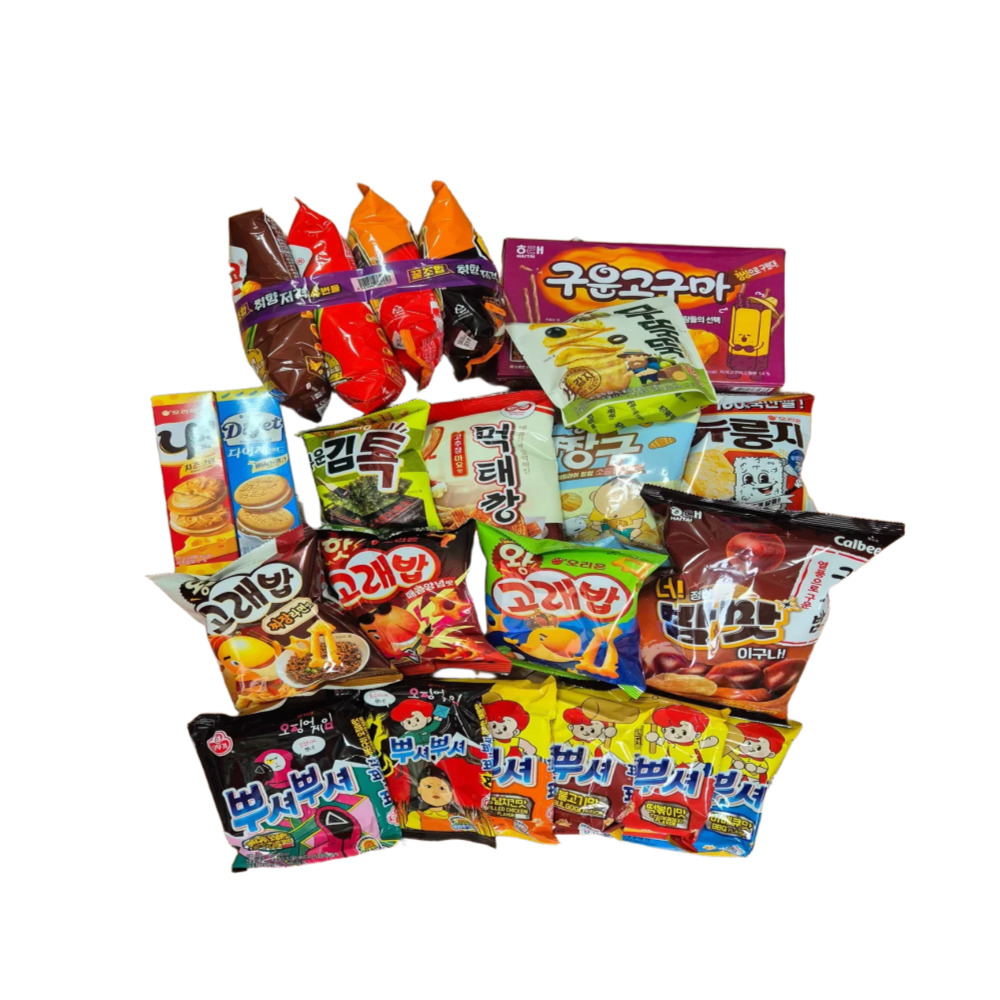[달달상회]인기봉지과자22종 먹태깡 뿌셔뿌셔 농심인기과자 무뚝뚝감자 삼양맹구짱구 뉴룽지 왕고래밥 다이제샌드 44,000원
