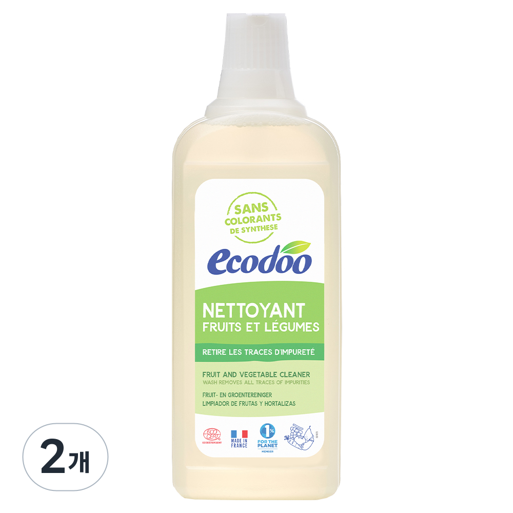 에코두 과일/야채 세정제 (에코서트 인증 1종), 750ml, 2개 20,900원