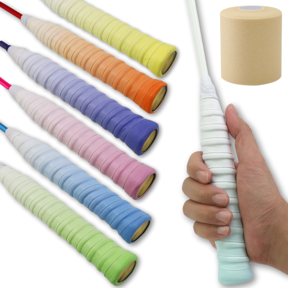 한비몰 논슬립 심쿠션 그라데이션 라켓 그립 테이프 7p, 1세트, 혼합색상 15,000원