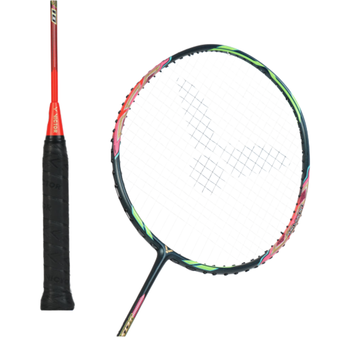 빅터 제트스피드 S10 선수용 배드민턴라켓 4U 레트로 한정판 배드민턴채, 1개, 4매듭리닝N68 텐션24 (여성추천) 189,000원