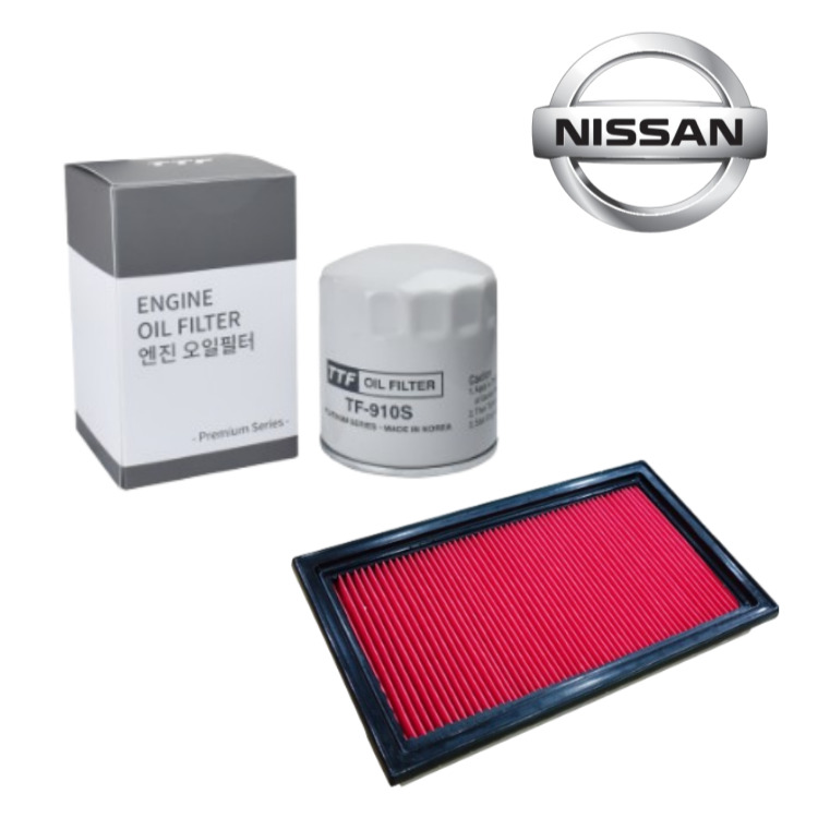 닛산 알티마 4세대 5세대 6세대 TTF 엔진오일필터 + 에어필터 세트, 1개, [5세대] 알티마 3.5 (13-18) 27,000원