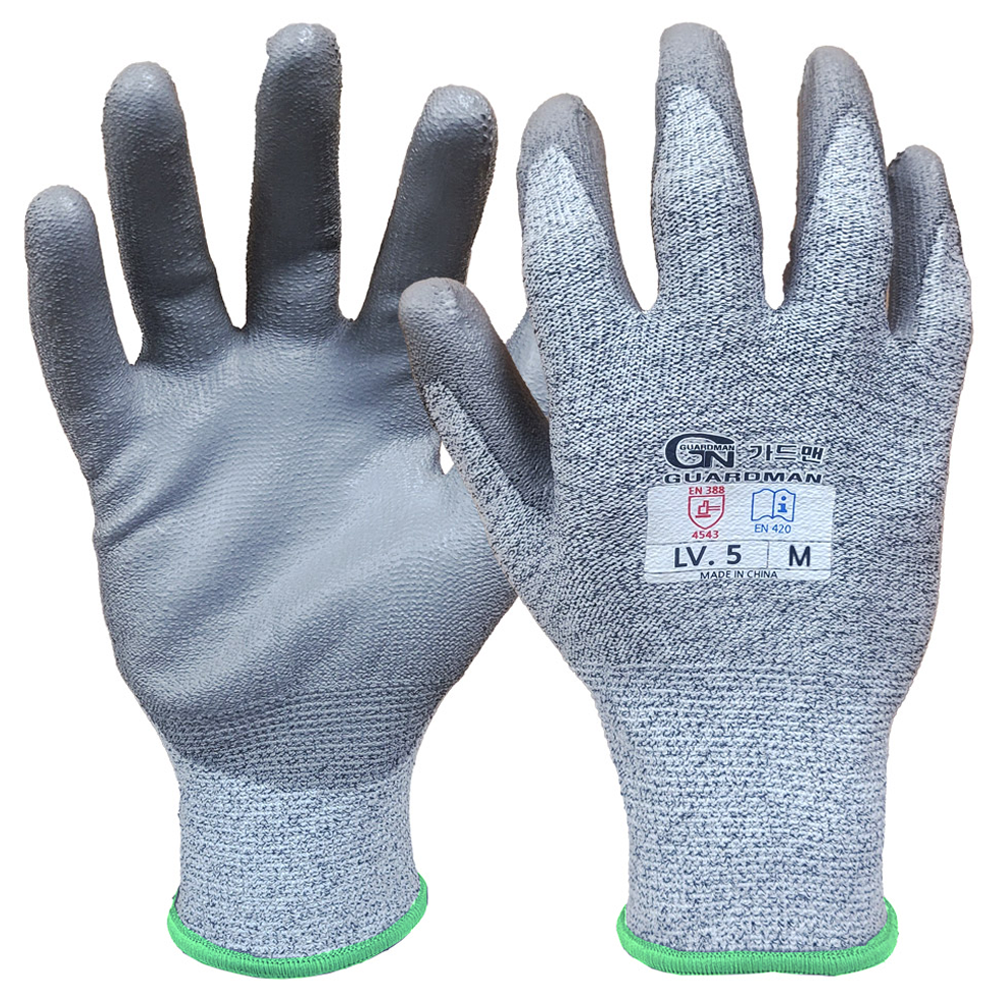 가드맨 컷레벨5 절단방지 코팅장갑 양손착용 세트 3,880원