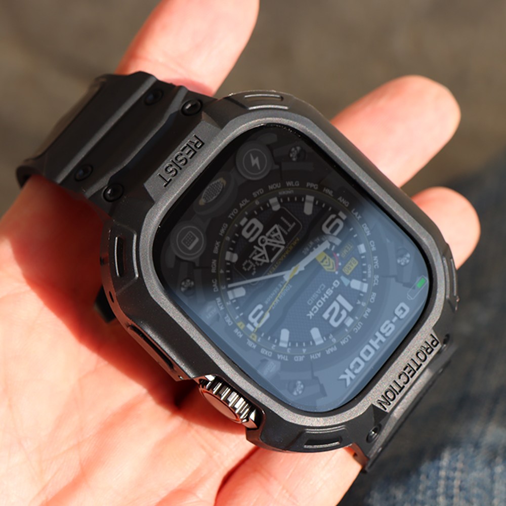 그레너 애플워치 10 일체형 스트랩 울트라 실리콘 밴드 14,460원