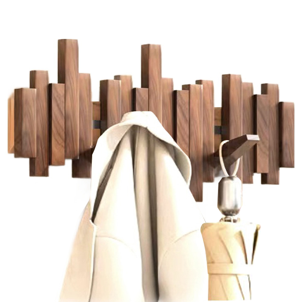라라공방 모던 인테리어 6구 벽옷걸이, 월넛우드, 1개 29,780원