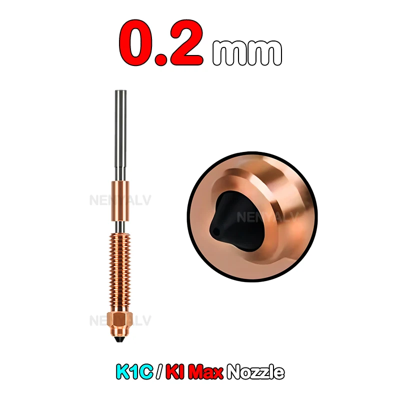 Hotend k1 Max/Creality K1C 3D 프린터 부품 퀵 스왑 노즐 키트 열 브레이크 저항 세라믹 블록 12,100원