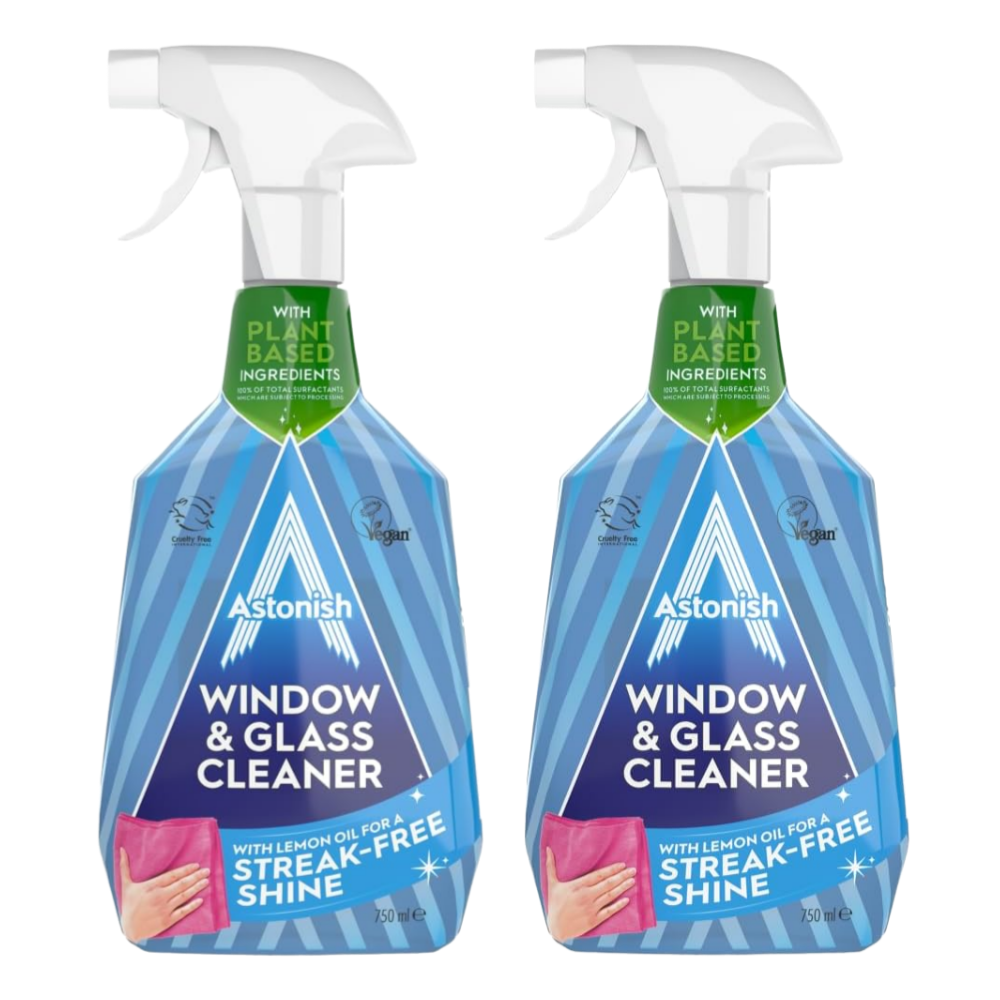아스토니쉬 윈도우클리너 유리 창문 닦이 얼룩 제거제 750ml 2개, 2개 22,900원