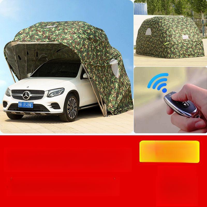 자동차 전동 접이식 주차장 이동식 차고 차양막 실외용, 현재가 1,631,700원