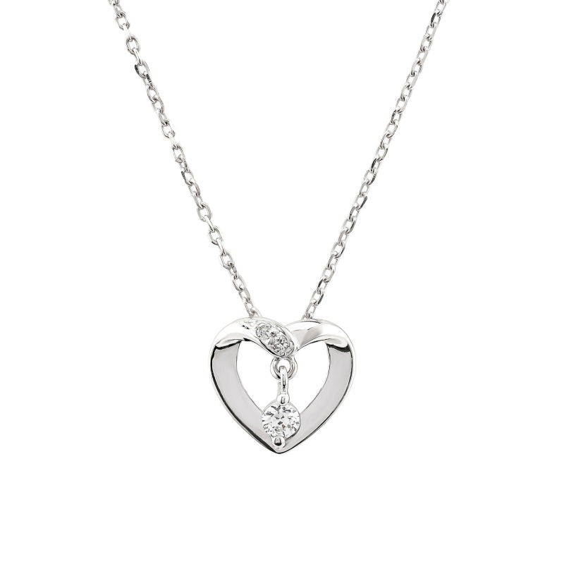 골드몬 925 실버 오픈 하트 목걸이 54,000원