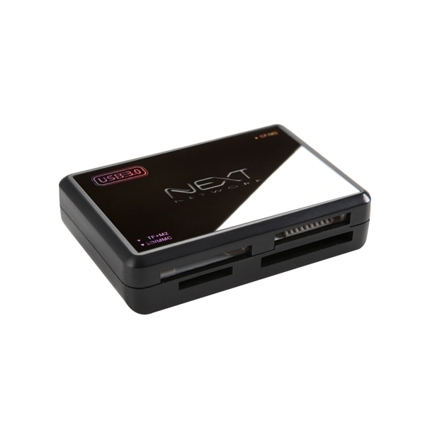 넥스트유 USB 3.0 CF SD 올인원 카드 리더기 NEXT-9703U3 + 케이블 1m 세트 17,100원