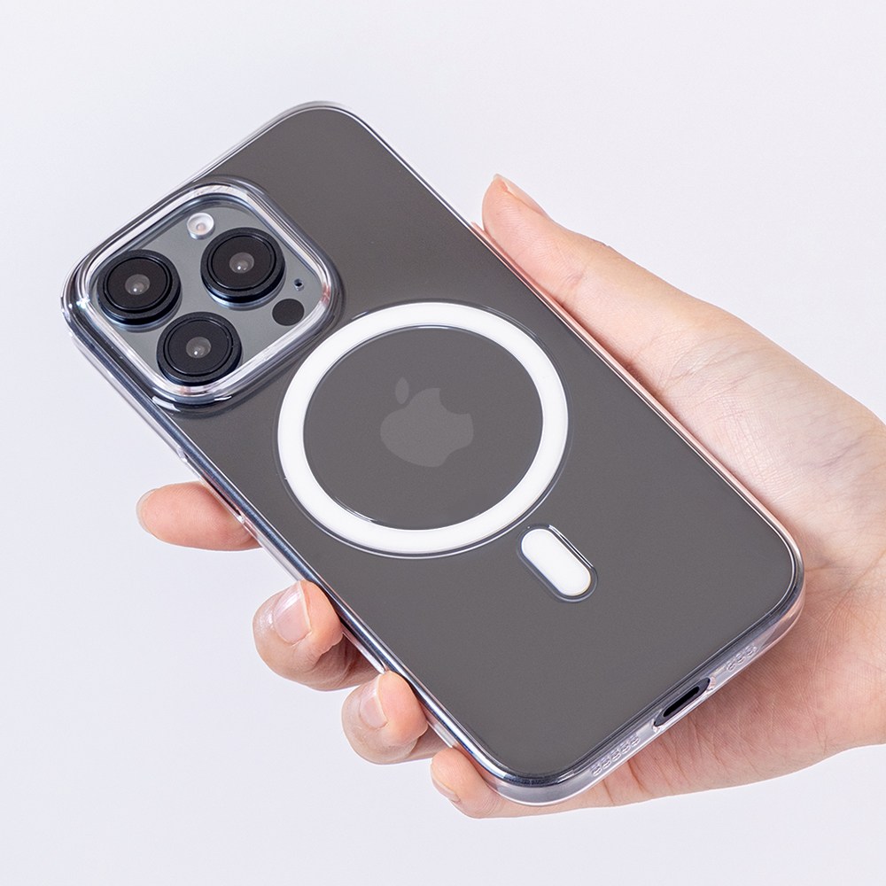 끼움 제로07 프리미엄 맥세이프 투명 PC 아이폰 호환 케이스 16,910원