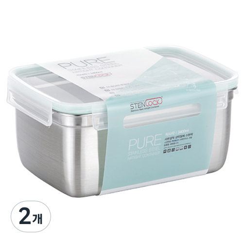 스텐락 퓨어 밀폐용기 직사각 8-1호 3100ml 24,720원