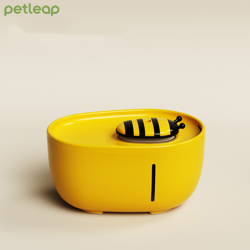 펫립 petleap 큐티 4중여과 대용량 유선 애완동물 꿀벌모양 자동급수기 19,900원