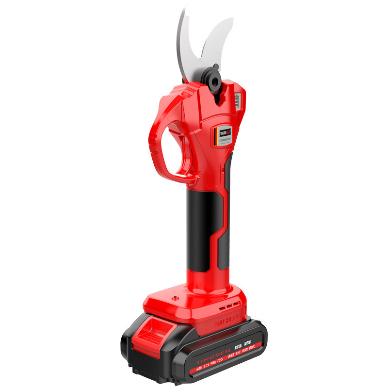 전동 전정가위 충전식 원예가위 가지치기 과일나무 전지가위 고강도 절단용 가드 5.0cm 최고급 1리튬 1충전, 1개 80,500원