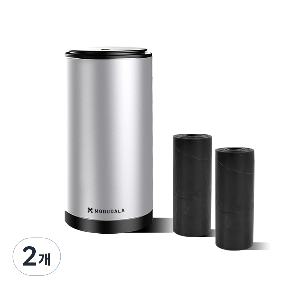 모두달라 프리미엄 메탈 차량용 원터치 쓰레기통 리필봉투 2롤 포함 20,900원