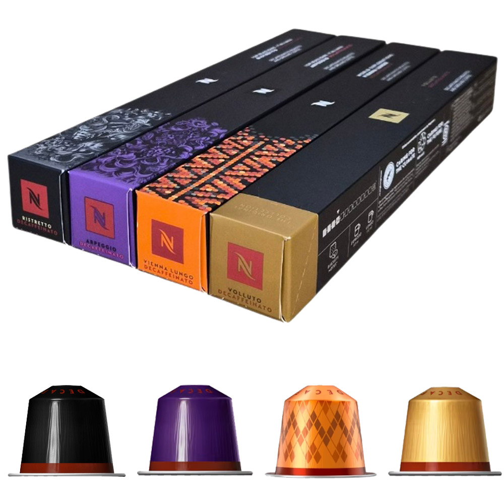 네스프레소 오리지널 디카페인 캡슐커피 모음 (아르페지오/리스트레토/비엔나/볼루토) 셋트구성 42,680원