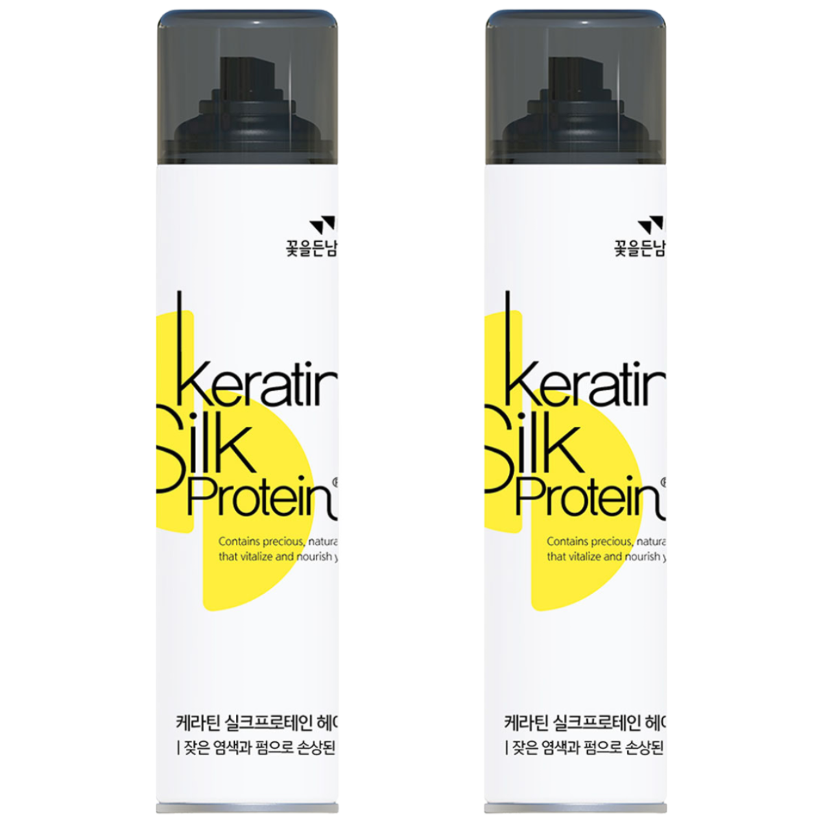 케라틴 실크프로테인 초강력 (헤어스프레이+헤어스프레이), 300ml, 2개 9,000원