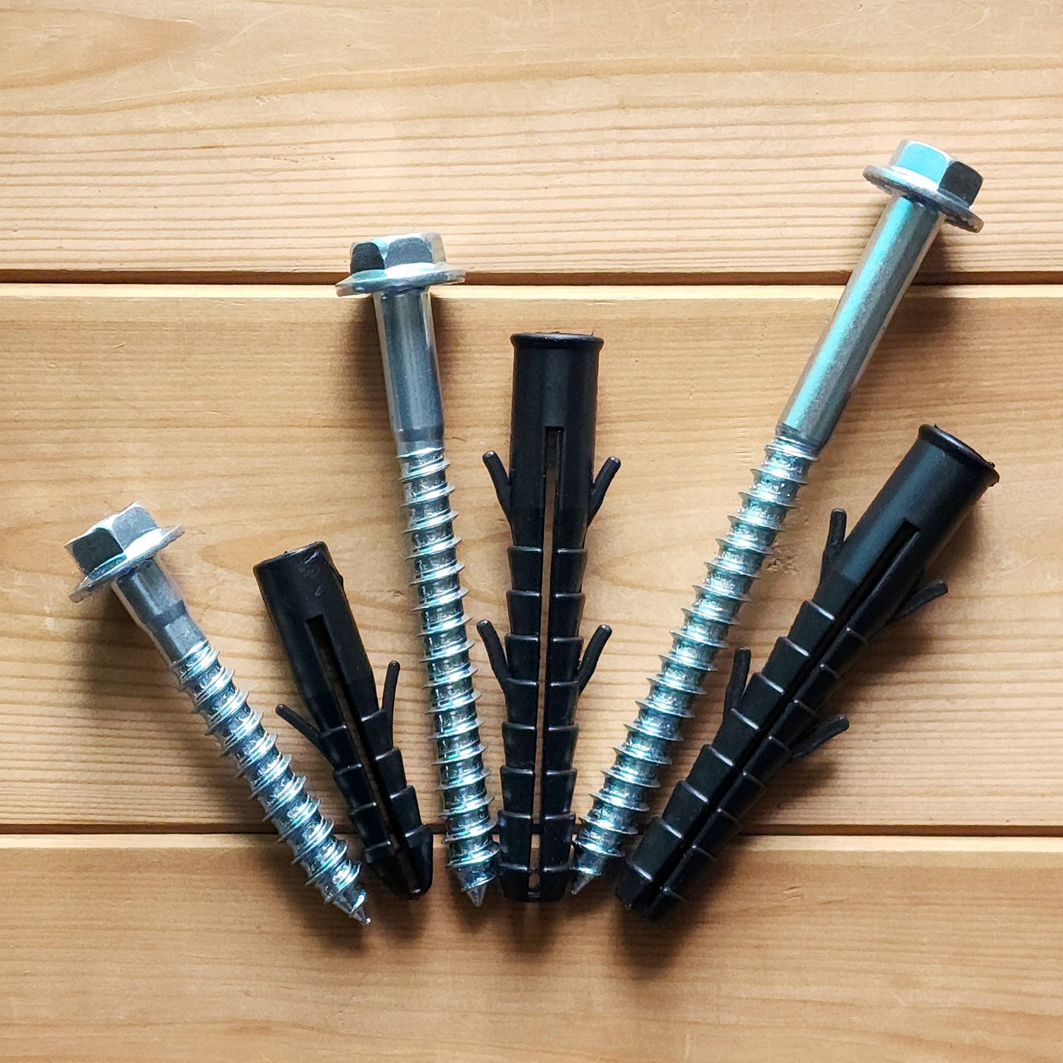 주차블럭 앙카 볼트 볼라드 아스팔트 아스콘 도로용 스크류 앙카 칼브럭 카스토퍼 주차장 300원